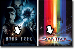 Pictured: both Star Treks.