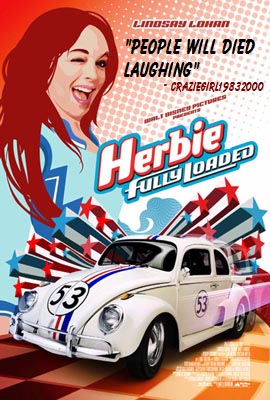 Pictured: the DVD release of Herbie: Fully Loaded