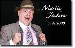 Pictured: beloved entertainer Martin Jackson.