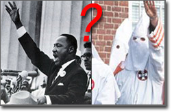 Pictured: could MLK JR. have hated black people?