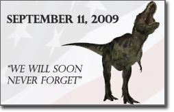 Pictured: a pre-emptive 9/11/09 poster.